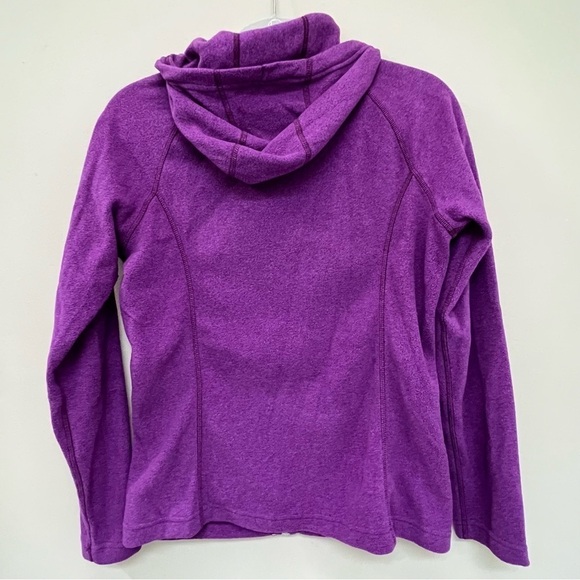 The North Face Women's Mezzaluna Full Zip Hoodie Purple And Teal Size Small - Picture 2 of 11